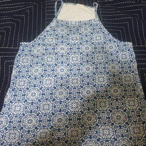 Pattern dress tank